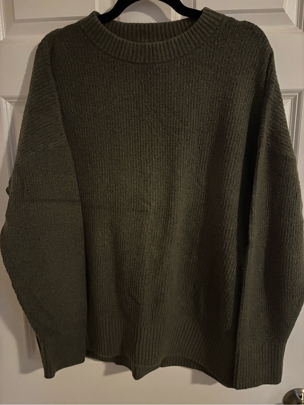 Old Navy Olive Green Women's Crewneck Sweater